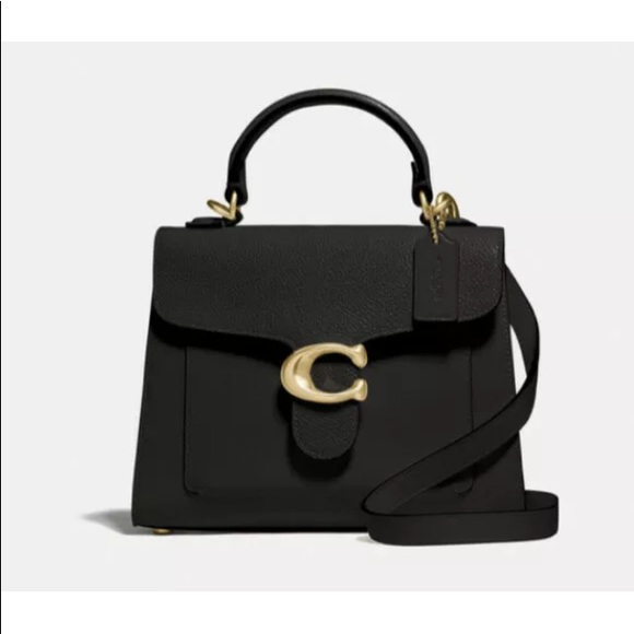 Coach Tabby Top Handle 20 B4/Black 636 Bag